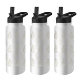 Jungle Collection Sand Palm Leaves 34oz Quencher Bottle - Logo Brands - Flyclothing LLC