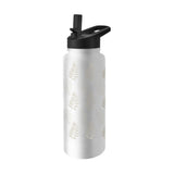 Jungle Collection Sand Palm Leaves 34oz Quencher Bottle - Logo Brands - Flyclothing LLC