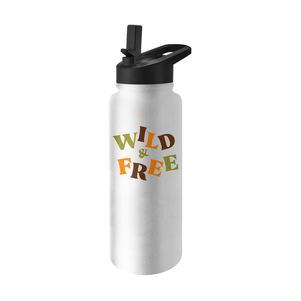 Jungle Collection Wild and Free 34oz Quencher Bottle - Logo Brands - Flyclothing LLC