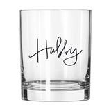 Wedding Collection Hubby 14oz Rocks Glass - Logo Brands - Flyclothing LLC