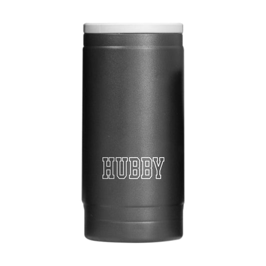 Wedding Collection Bubble Hubby 12oz Powdercoat SlimCan Coolie - Logo Brands - Flyclothing LLC