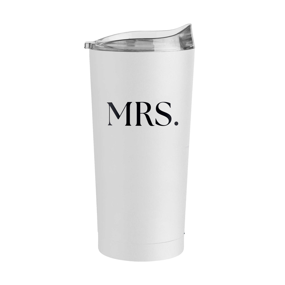Wedding Collection Standard Mrs. 20oz Powder Coat Tumbler - Logo Brands - Flyclothing LLC