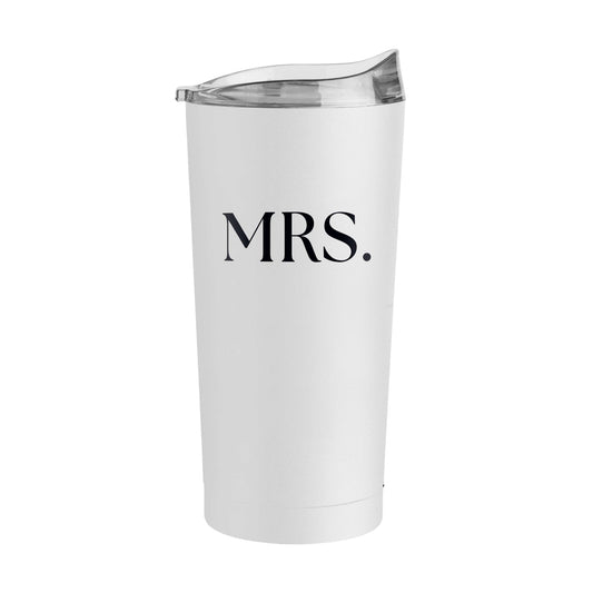 Wedding Collection Standard Mrs. 20oz Powder Coat Tumbler - Logo Brands - Flyclothing LLC