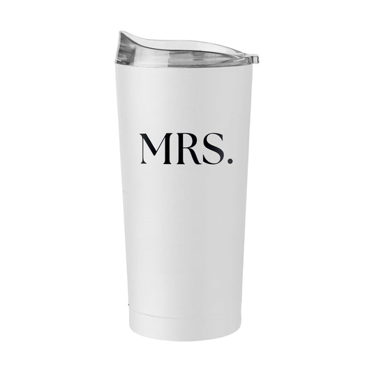 Wedding Collection Standard Mrs. 20oz Powder Coat Tumbler - Logo Brands - Flyclothing LLC