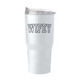 Wedding Collection Bubble Wifey 30oz Powder Coat Tumbler - Logo Brands - Flyclothing LLC