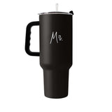 Wedding Collection Script Mr. 40oz Powder Coat Tumbler - Logo Brands - Flyclothing LLC