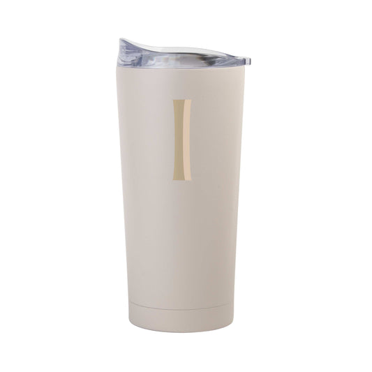 Bachelorette Sand 20oz Letter I Powder Coat Tumbler - Logo Brands - Flyclothing LLC