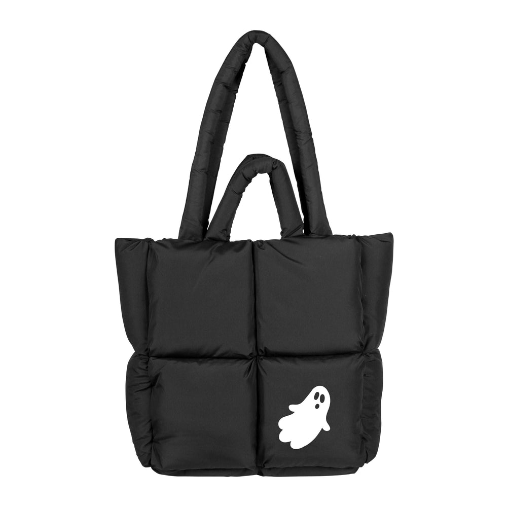 Halloween Puff Ghost Tote - Logo Brands - Flyclothing LLC
