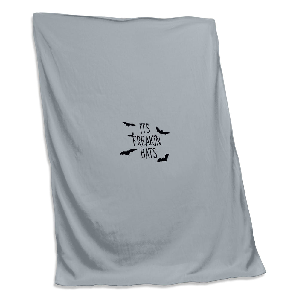 Halloween Its Freaking Bats Screened Sweatshirt Blanket - Logo Brands - Flyclothing LLC