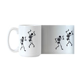 Halloween 15oz Skeletons Sublimated Mug - Logo Brands - Flyclothing LLC