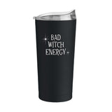 Halloween 20oz Bad Witch Energy Powder Coat Tumbler - Logo Brands - Flyclothing LLC
