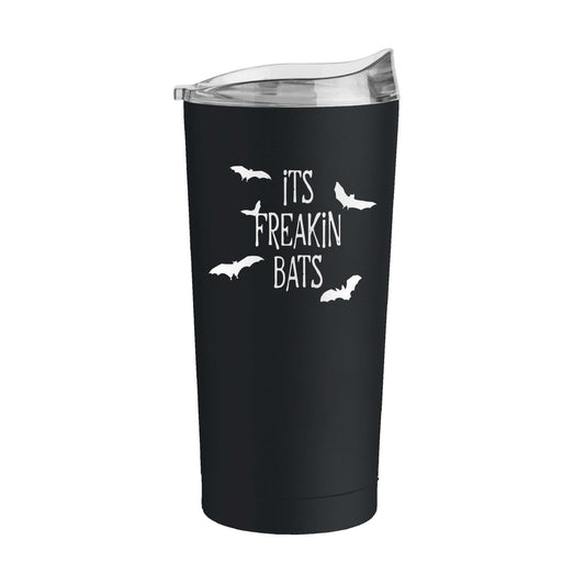 Halloween 20oz Its Freaking Bats Powder Coat Tumbler - Logo Brands - Flyclothing LLC