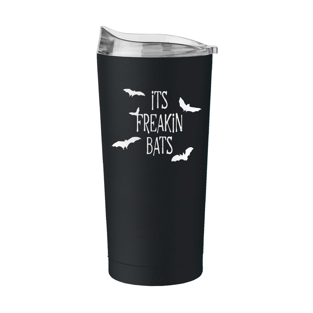 Halloween 20oz Its Freaking Bats Powder Coat Tumbler - Logo Brands - Flyclothing LLC