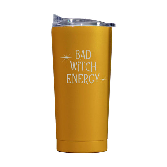 Halloween 20oz Bad Witch Energy Powder Coat Tumbler - Logo Brands - Flyclothing LLC