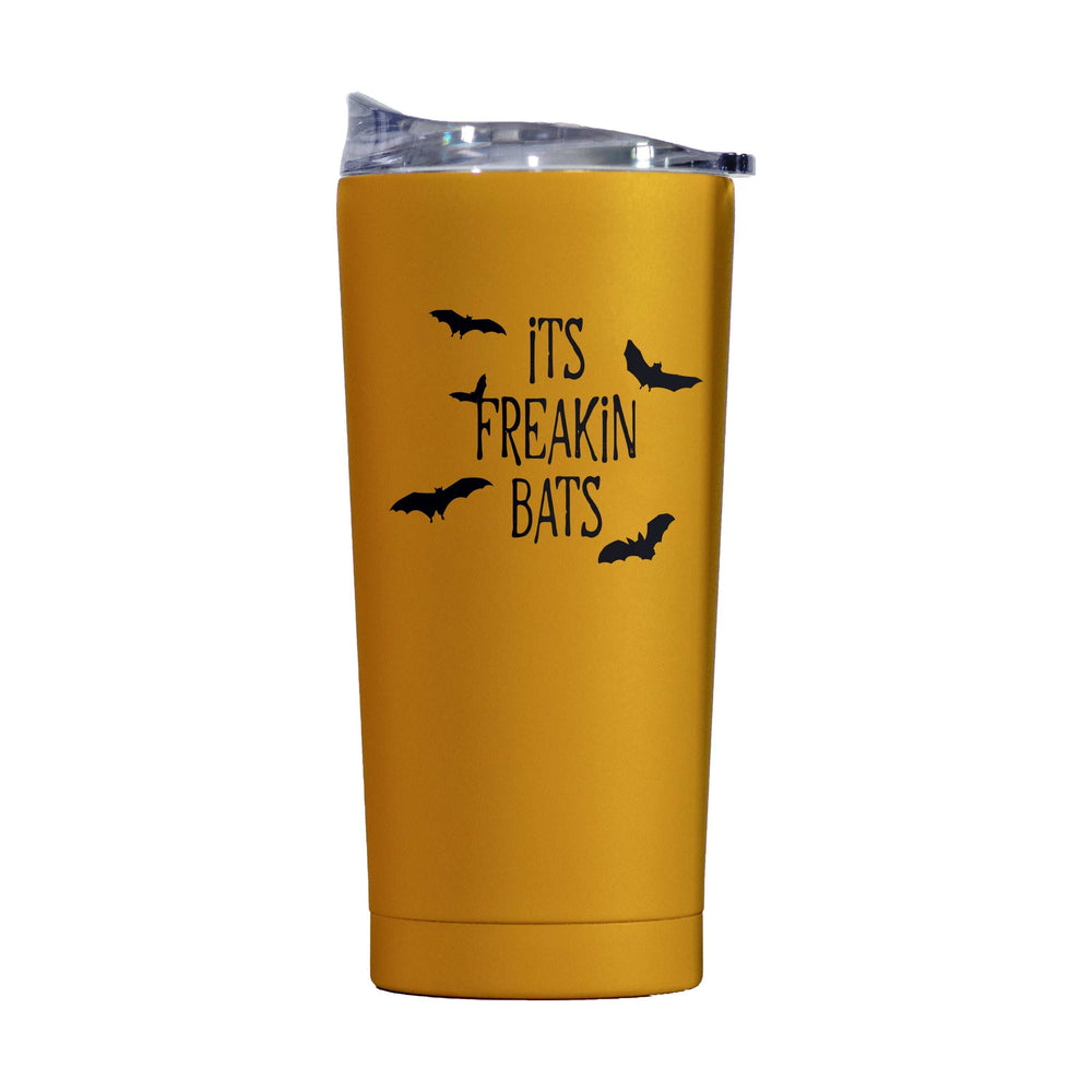 Halloween 20oz Its Freaking Bats Powder Coat Tumbler - Logo Brands - Flyclothing LLC