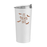 Halloween 20oz Its Freaking Bats Powder Coat Tumbler - Logo Brands - Flyclothing LLC