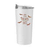 Halloween 20oz Its Freaking Bats Powder Coat Tumbler - Logo Brands - Flyclothing LLC