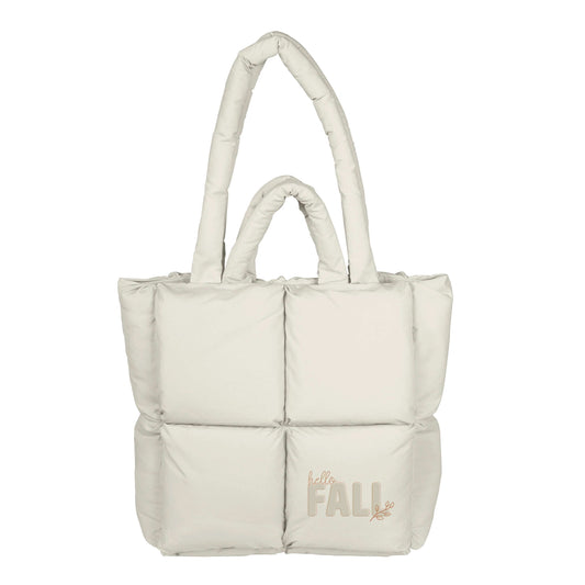 Fall Happy Fall Puff Tote - Logo Brands - Flyclothing LLC