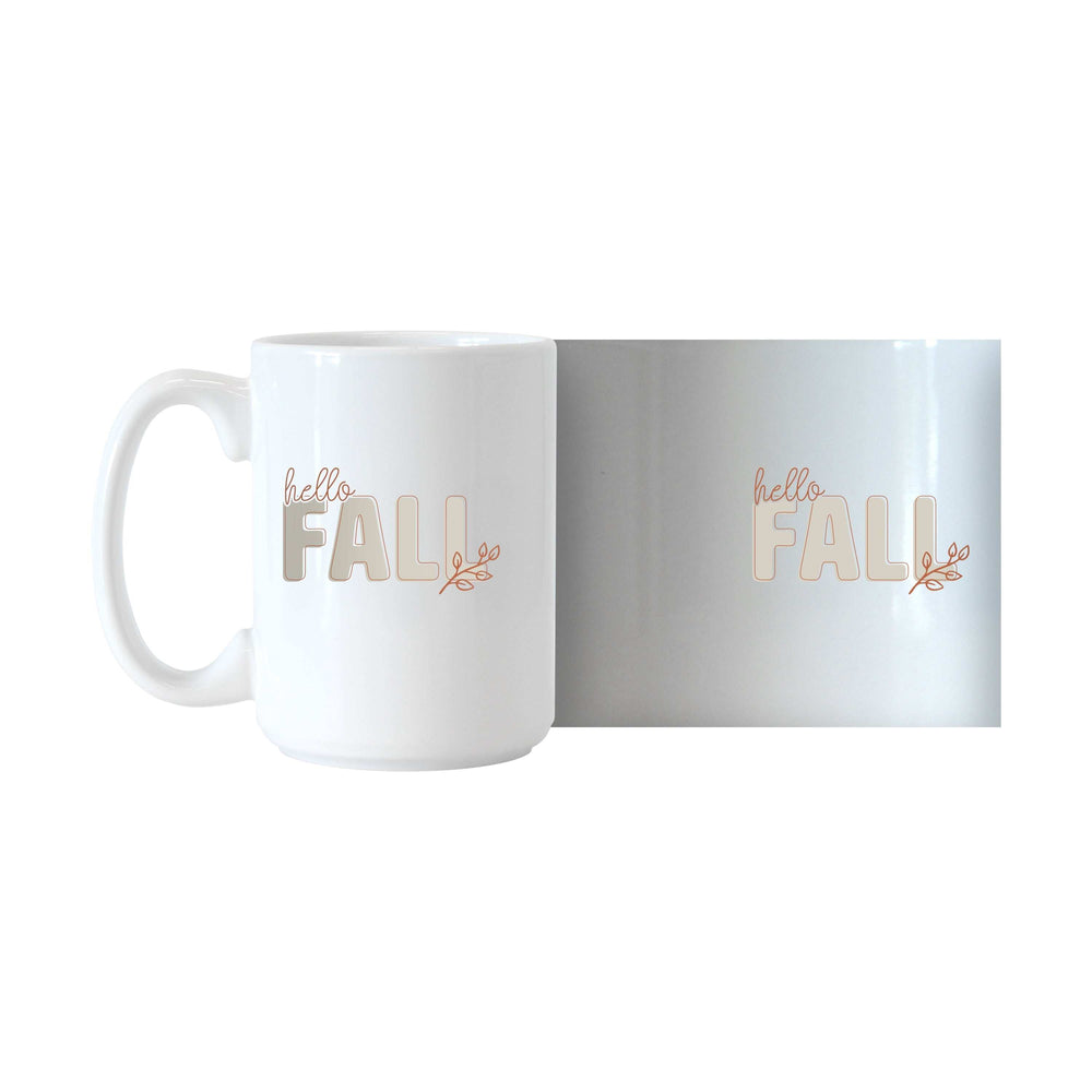 Fall Happy Fall 15oz Sublimated Mug - Logo Brands - Flyclothing LLC