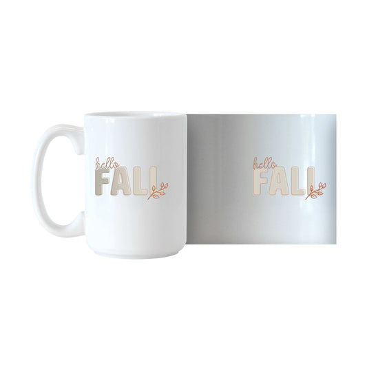 Fall Happy Fall 15oz Sublimated Mug - Logo Brands - Flyclothing LLC