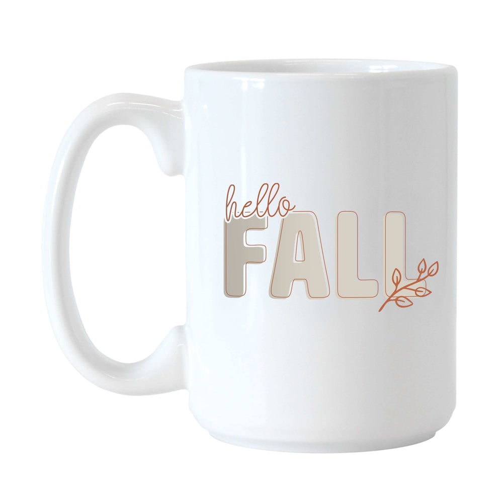 Fall Happy Fall 15oz Sublimated Mug - Logo Brands - Flyclothing LLC