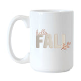 Fall Happy Fall 15oz Sublimated Mug - Logo Brands - Flyclothing LLC