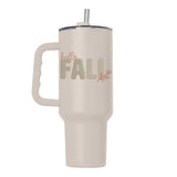 Fall Happy Fall 40oz Powder Coat Tumbler - Logo Brands - Flyclothing LLC