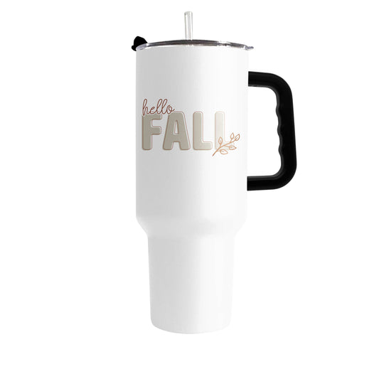 Fall Happy Fall 40oz Powder Coat Tumbler - Logo Brands - Flyclothing LLC