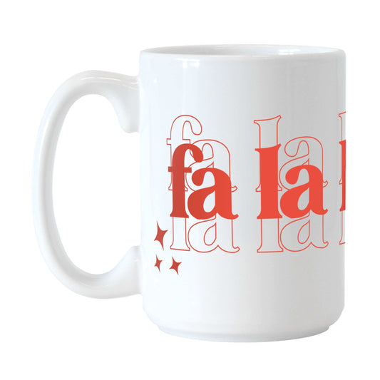 Christmas Falala 15oz Sublimated Mug - Logo Brands - Flyclothing LLC