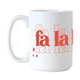 Christmas Falala 15oz Sublimated Mug - Logo Brands - Flyclothing LLC