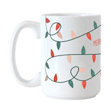 Christmas Merry and Bright 15oz Sublimated Mug - Logo Brands - Flyclothing LLC