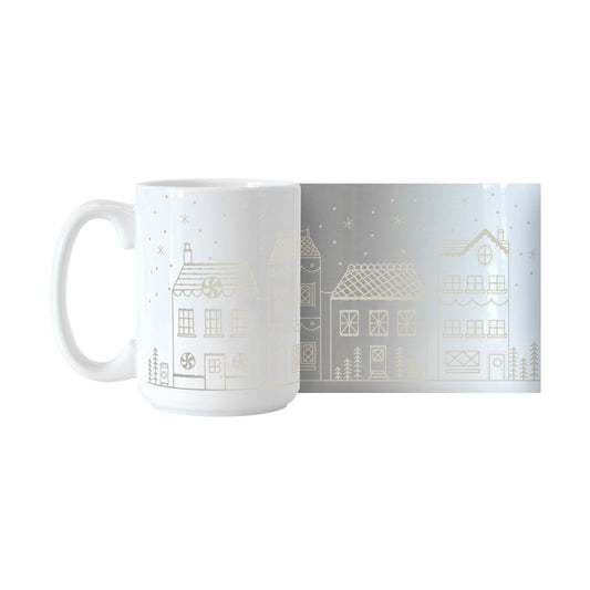Christmas Village 15oz Sublimated Mug - Logo Brands - Flyclothing LLC