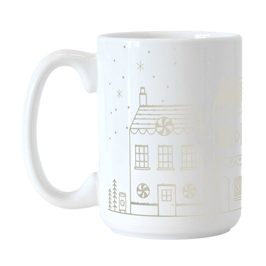 Christmas Village 15oz Sublimated Mug - Logo Brands - Flyclothing LLC