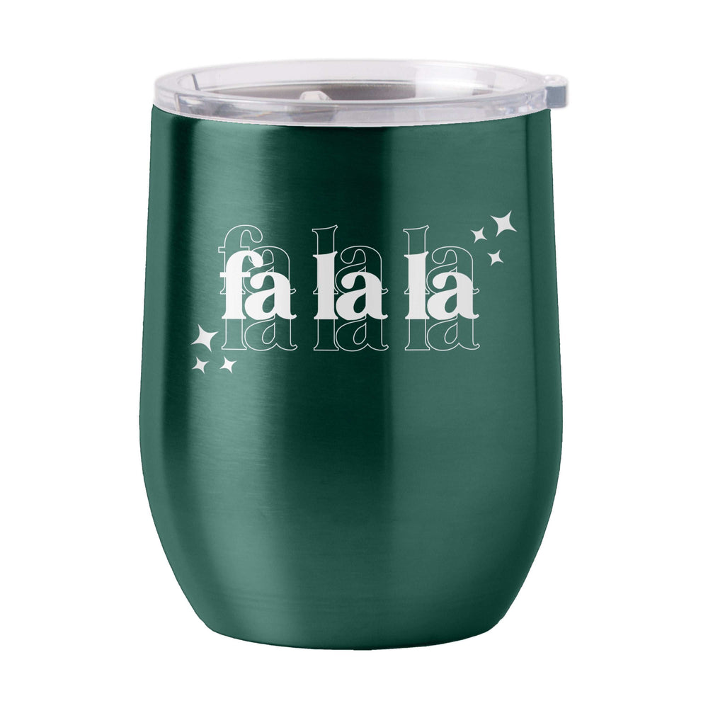Christmas Falala 16oz Stainless Curved Beverage - Logo Brands - Flyclothing LLC