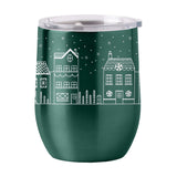 Christmas Village 16oz Stainless Curved Beverage - Logo Brands - Flyclothing LLC