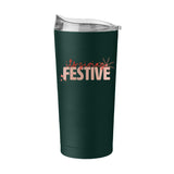 Christmas Festive 20oz Powder Coat Tumbler - Logo Brands - Flyclothing LLC