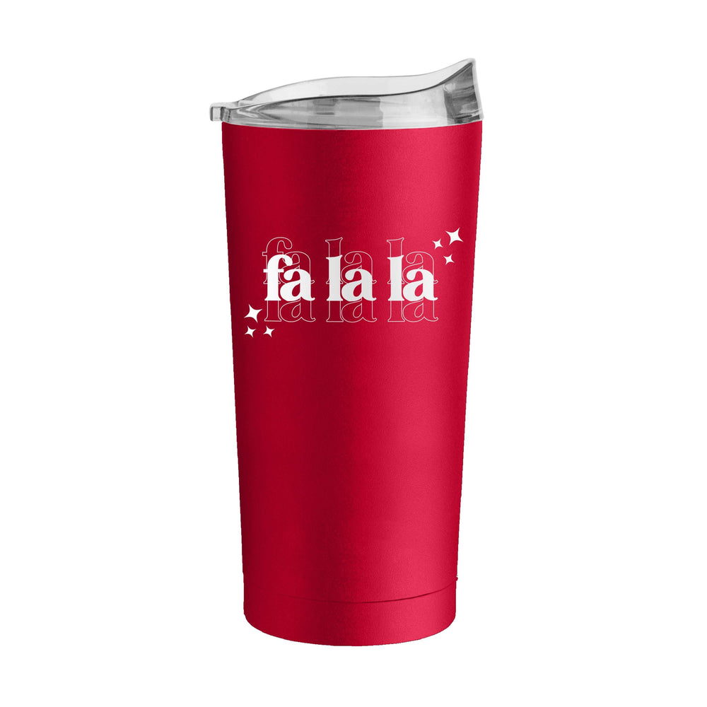Christmas Falala 20oz Powder Coat Tumbler - Logo Brands - Flyclothing LLC