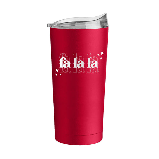 Christmas Falala 20oz Powder Coat Tumbler - Logo Brands - Flyclothing LLC