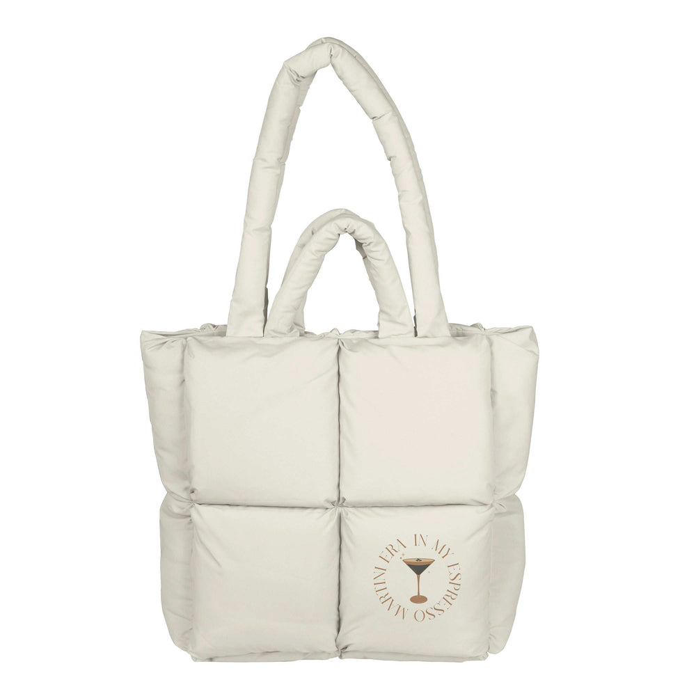 Just a Girl Espresso Martini Puff Tote - Logo Brands - Flyclothing LLC