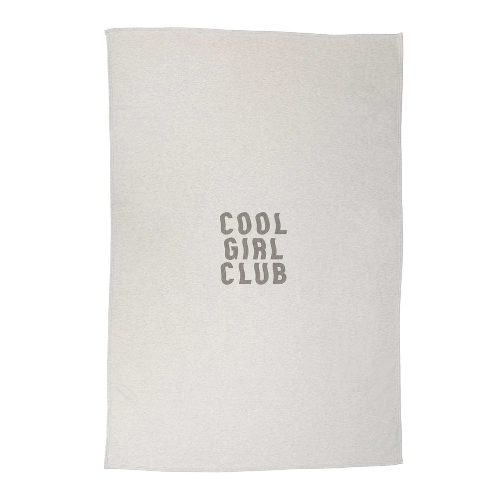 Just a Girl Cool Girl Cub Sublimated Sweatshirt Blanket - Logo Brands - Flyclothing LLC