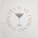 Just a Girl Espresso Martini Sublimated Sweatshirt Blanket - Logo Brands - Flyclothing LLC