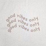 Just a Girl Good Vibes Only Sublimated Sweatshirt Blanket - Logo Brands - Flyclothing LLC
