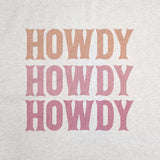 Just A Girl Sublimated Howdy Sweatshirt Blanket - Logo Brands - Flyclothing LLC