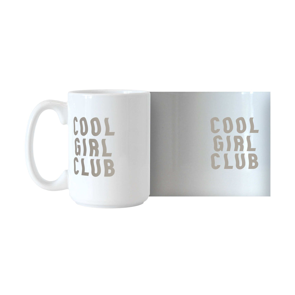 Just a Girl Cool Girl Cub 15oz Sublimated Mug - Logo Brands - Flyclothing LLC