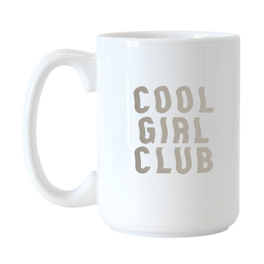 Just a Girl Cool Girl Cub 15oz Sublimated Mug - Logo Brands - Flyclothing LLC