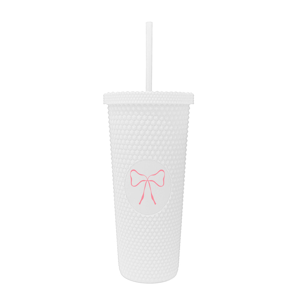 Just A Girl Just A Girl 24oz Studded Tumbler - Logo Brands - Flyclothing LLC