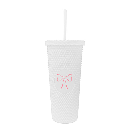 Just A Girl Just A Girl 24oz Studded Tumbler - Logo Brands - Flyclothing LLC