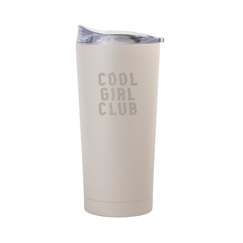 Just a Girl Cool Girl Cub 20oz Powder Coat Tumbler - Logo Brands - Flyclothing LLC