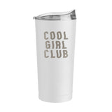 Just a Girl Cool Girl Cub 20oz Powder Coat Tumbler - Logo Brands - Flyclothing LLC