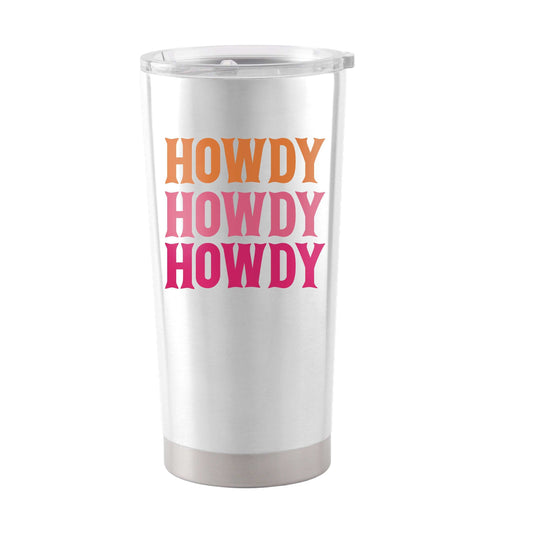 Just A Girl 20oz Howdy Powder Coat Tumbler - Logo Brands - Flyclothing LLC